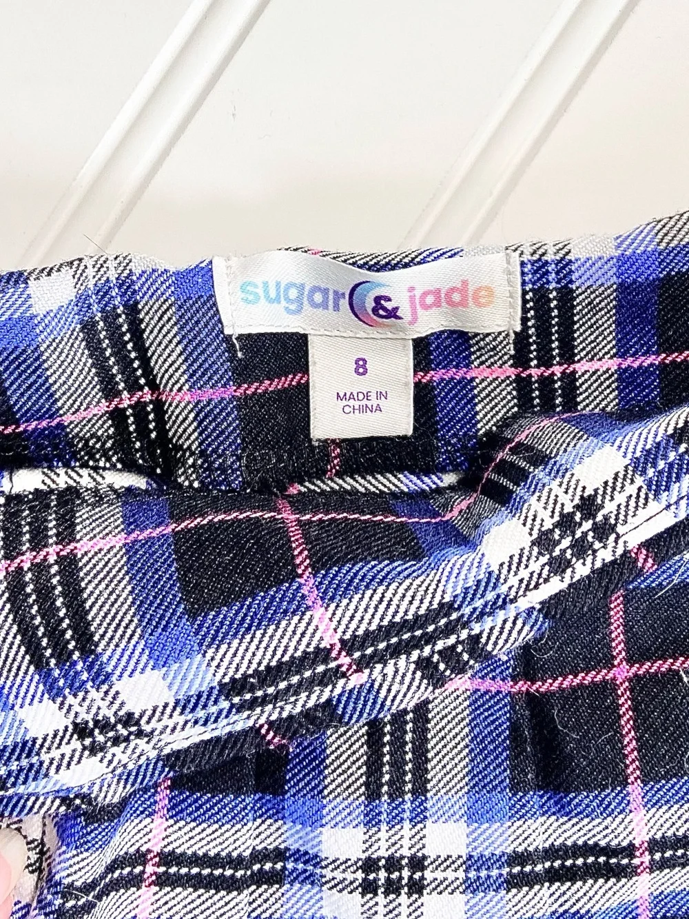 •Sugar and Jade• Plaid Pleated Skirt